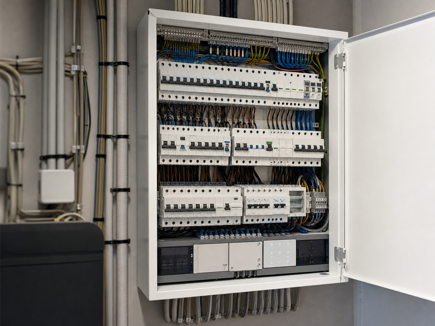 Ordentliche Elektro- und Haustechnik-Arbeiten